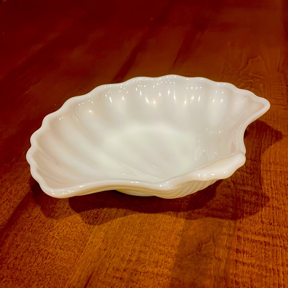 Anchor Hocking Anchorwhite Anchorware Candy Dish